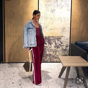 Slnghr burgundy pants💃🏻